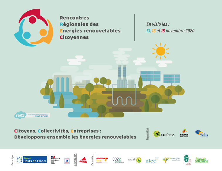 Rencontres Régionales des Energies renouvelables Citoyennes_Nouvelles dates