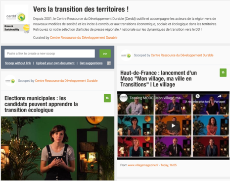 Scoop.IT "MOOC Mon village, ma ville en transitions"