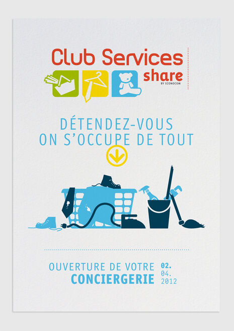 Club services - Pancarte