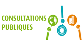 Logo consultations publiques