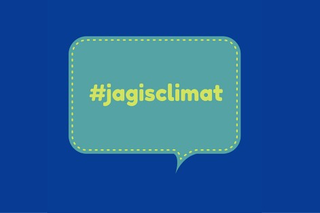 Logo #jagisclimat visuels cerdd